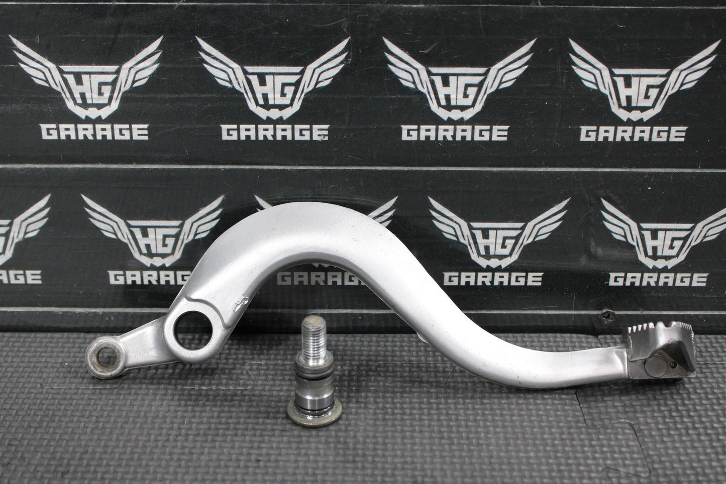 2014 KAWASAKI 06 - 18 KX250F OEM RIGHT REARSET BRAKE FOOT PEDAL LEVER 13236 - 0097 - hggarage