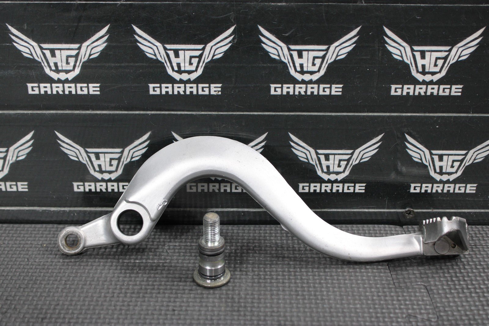 2014 KAWASAKI 06 - 18 KX250F OEM RIGHT REARSET BRAKE FOOT PEDAL LEVER 13236 - 0097 - hggarage