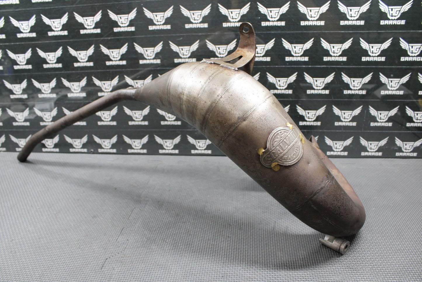 2005 SUZUKI 02 - 18 RM85 SCALVINI FACTORY WORKS CONE EXHUAST PIPE CHAMBER HEADER - hggarage