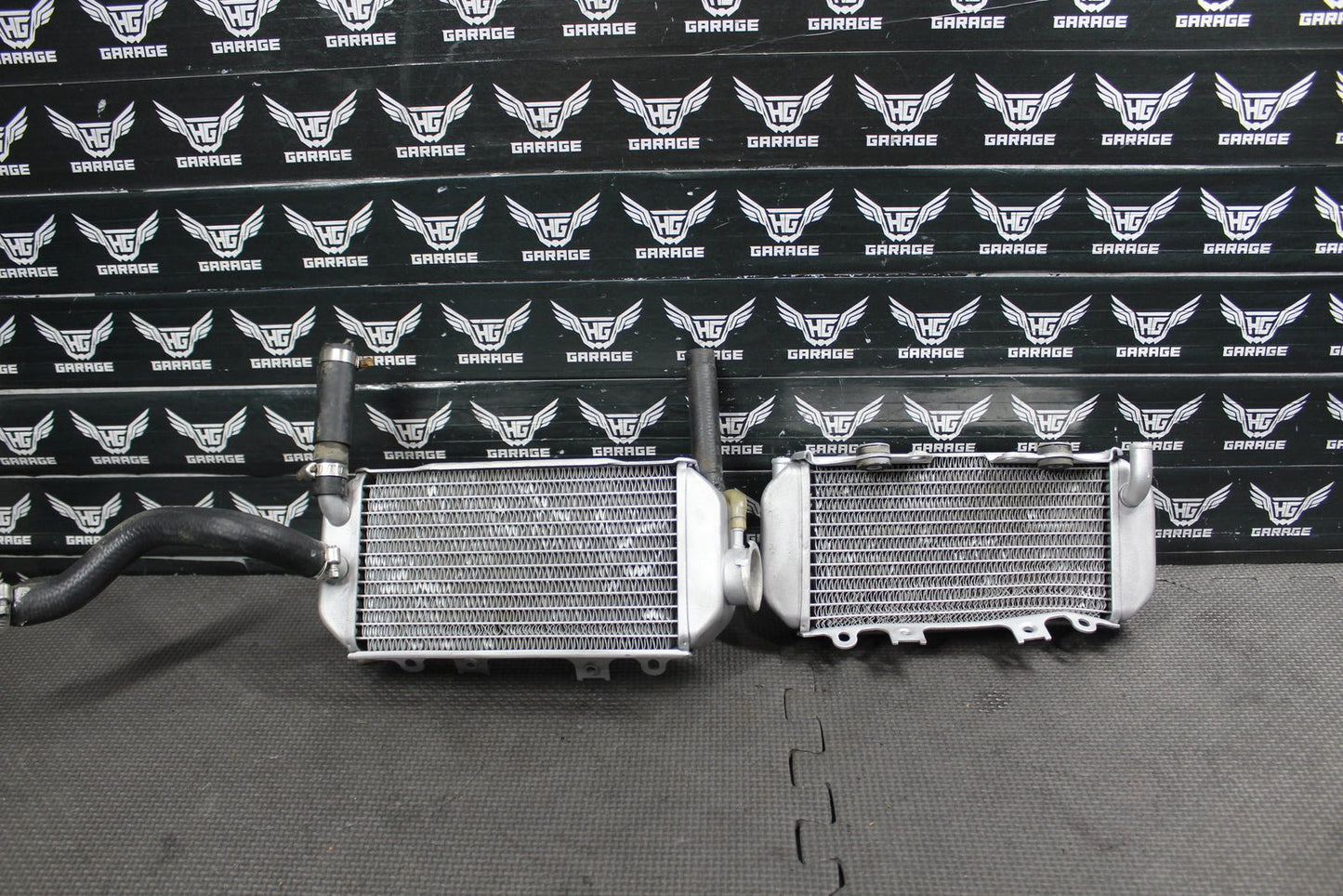 2007 HONDA CRF150RB OEM ENGINE MOTOR COOLING COOLER RADIATOR - hggarage