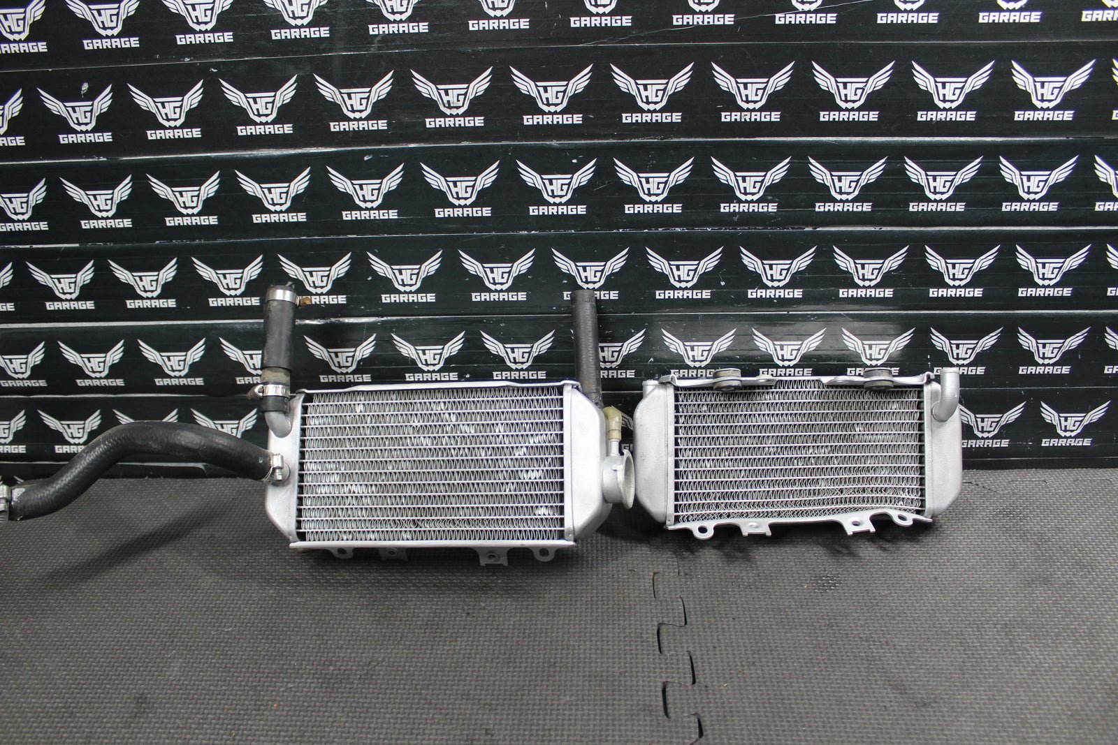 2007 HONDA CRF150RB OEM ENGINE MOTOR COOLING COOLER RADIATOR - hggarage