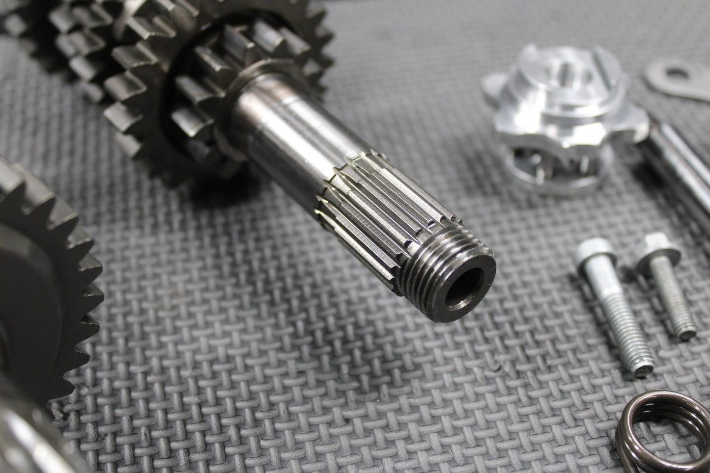 2010 06 - 13 KTM 250 XCF - W OEM TRANSMISSION TRANNY GEARBOX GEARS 6 SPEED NICE! - hggarage