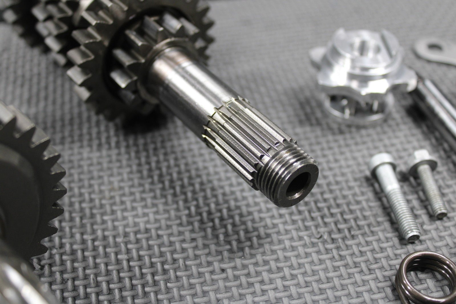 2010 06 - 13 KTM 250 XCF - W OEM TRANSMISSION TRANNY GEARBOX GEARS 6 SPEED NICE! - hggarage