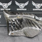 2007 05 - 08 HONDA CRF450R CARBON FIBER LEFT SIDE ENGINE MOTOR GUARD SHIELD GOOD! - hggarage