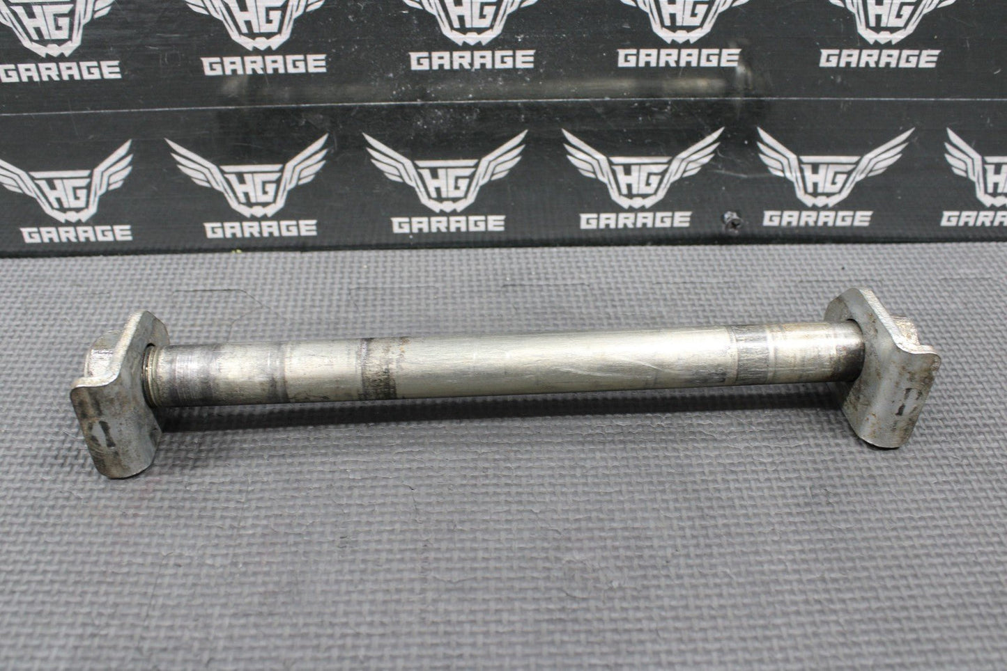 2009 KAWASAKI KLX250SF OEM REAR AXLE BACK WHEEL RIM PIVOT BOLT SHAFT 41068 - 0602 - hggarage