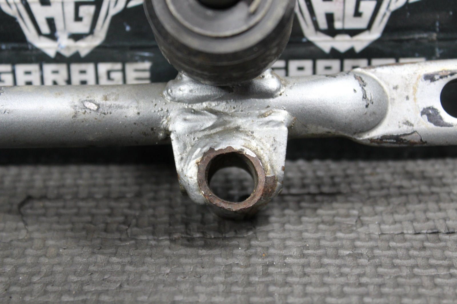 2003 KAWASAKI KX65 OEM REAR BACK SUB FRAME SUBFRAME 32160 - 1611 - GD - hggarage
