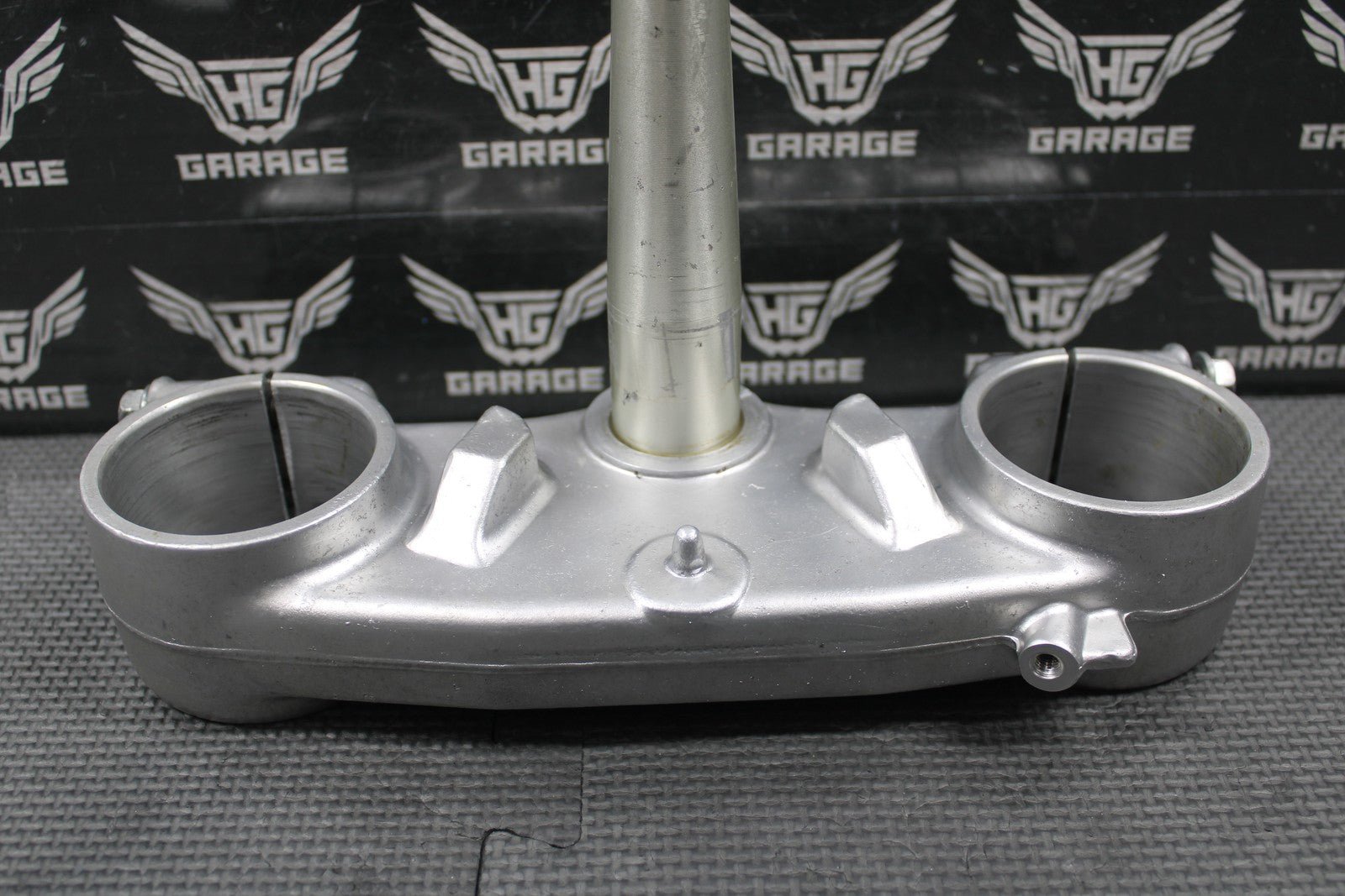 2001 00 - 03 HONDA CR125R OEM FRONT FORKS CLAMP LOWER TRIPLE TREE STEERING STEM - hggarage