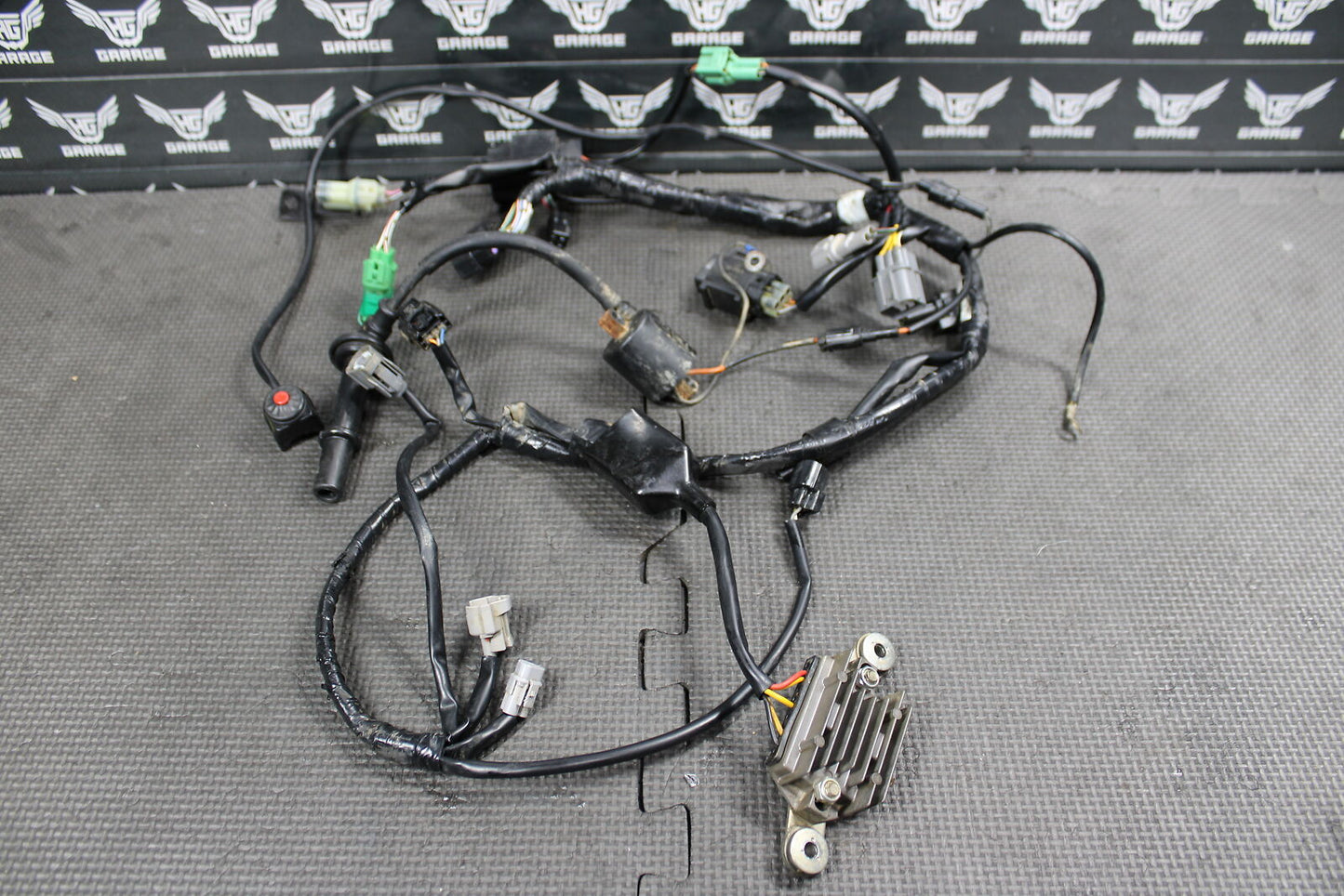 2015 KAWASAKI KX450F CDI WIRE WIRING HARNESS LOOM ELECTRICAL PLUG COIL RECTIFIER