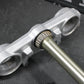 1996 1997 Yamaha YZ125 OEM Front Forks Triple Tree Steering Stem Bar Clamp - hggarage