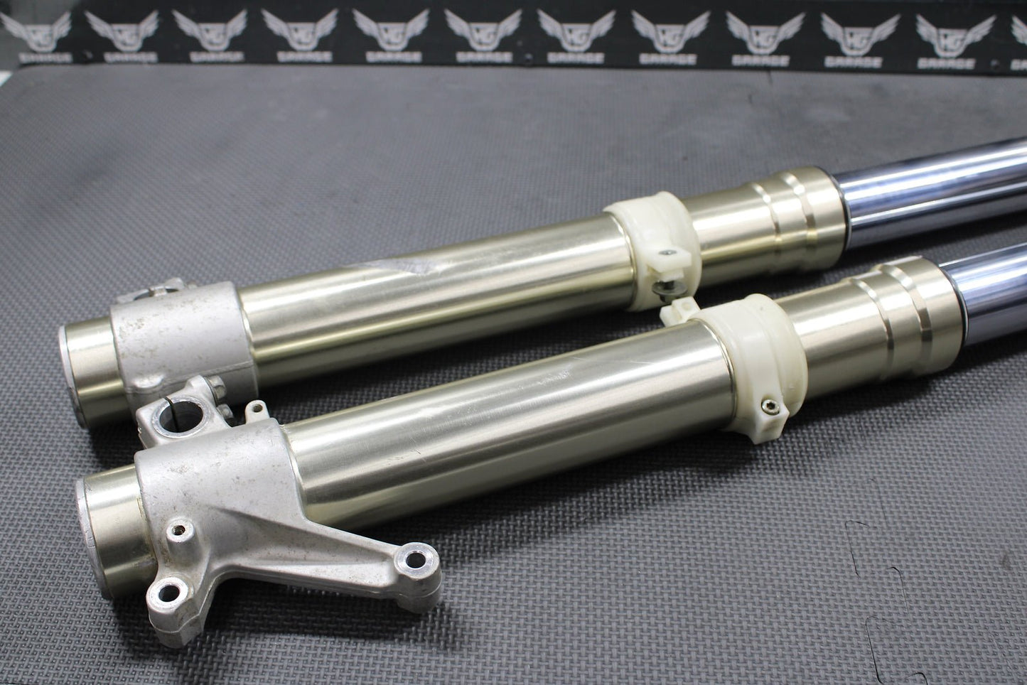 2000 SUZUKI 00 - 04 DRZ400 OEM RIGHT LEFT FRONT SUSPENSION FORKS SHOCKS DAMPERS - hggarage