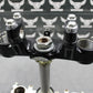 1999 HONDA XR200R 90 - 02 OEM FRONT FORKS LOWER UPPER TRIPLE TREE STEM BAR CLAMP - hggarage