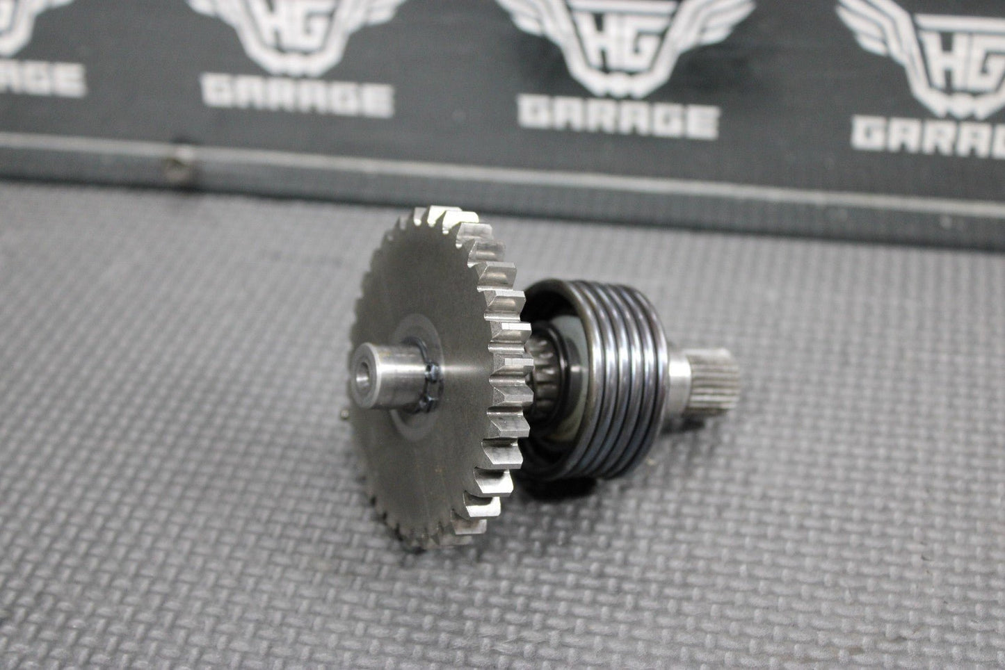 2003 KAWASAKI KX65 00 - 22 OEM KICKSTART KICK START SHAFT W IDLER GEAR - hggarage