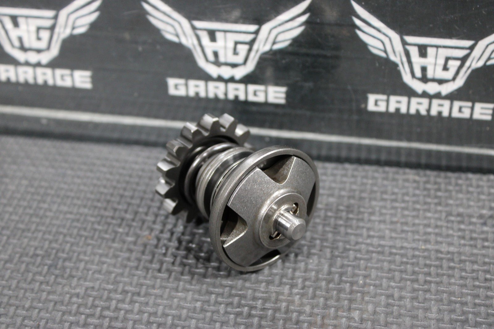 1997 95 - 99 KAWASAKI KX250 OEM ENGINE POWERVALVE EXHUAST VALVE LINKAGE GOVERNOR - hggarage