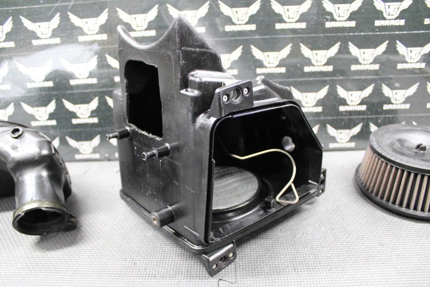 2003 KAWASAKI KLX400SR OEM AIRBOX AIR CLEANER BOX BOOT K&N FILTER 11010 - S013 - hggarage