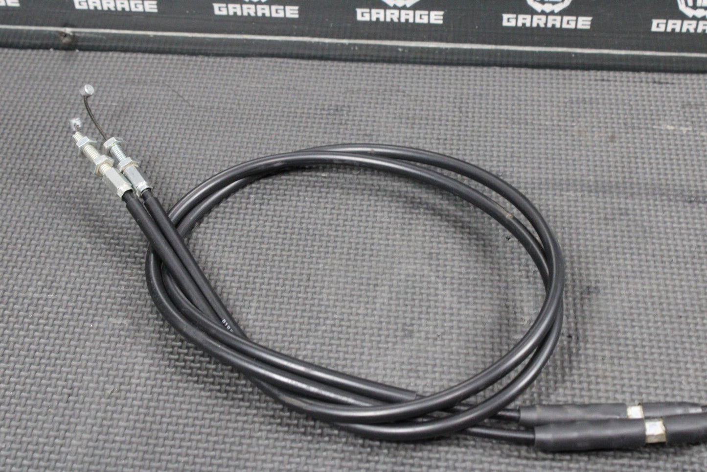 2000 SUZUKI 00 - 04 DRZ400 OEM RIGHT THROTTLE GRIP CABLES 57100 - 14D00 - hggarage