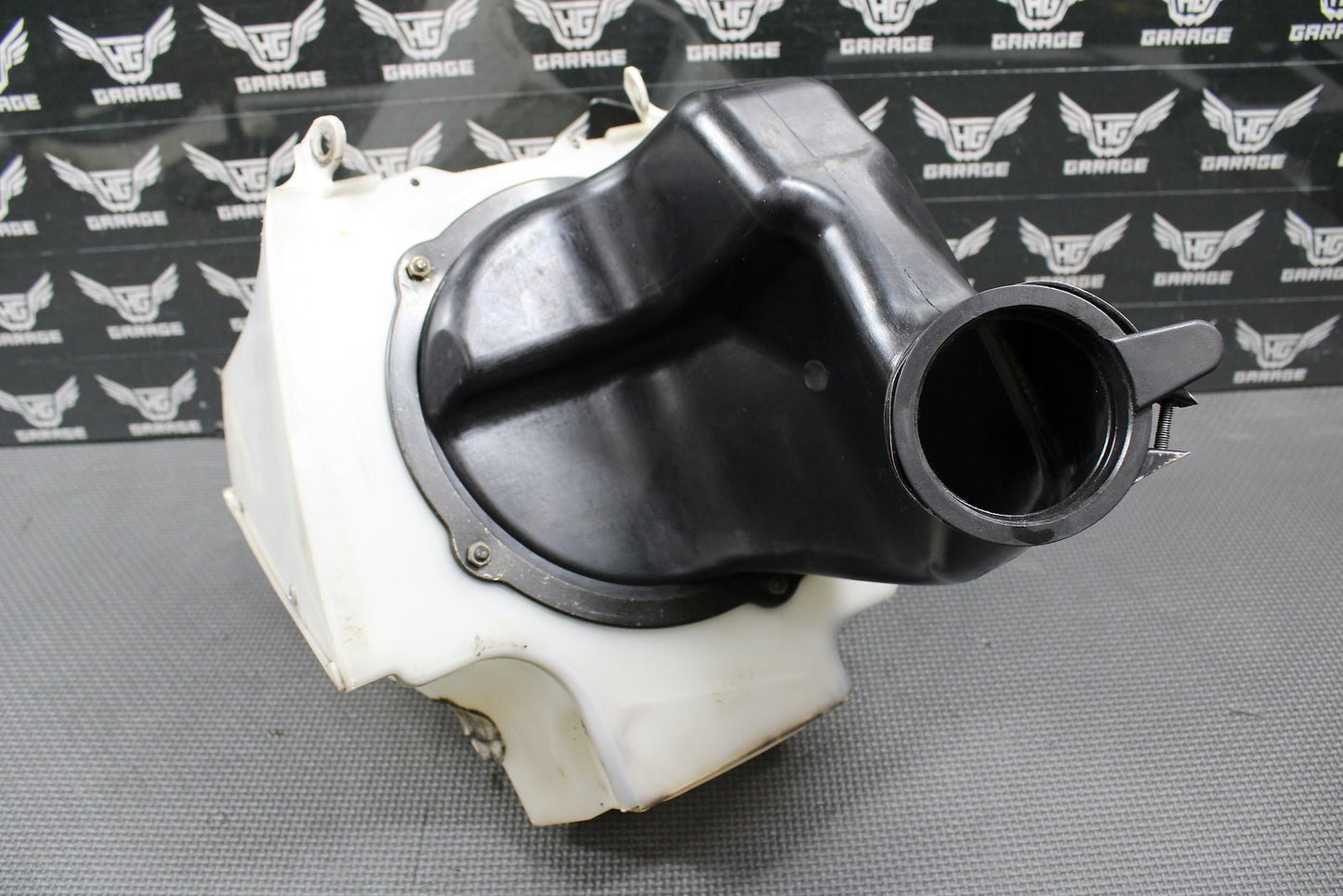 1998 1999 HONDA CR125R OEM AIRBOX AIR CLEANER CASE FILTER BOX INTAKE BOOT NICE! - hggarage