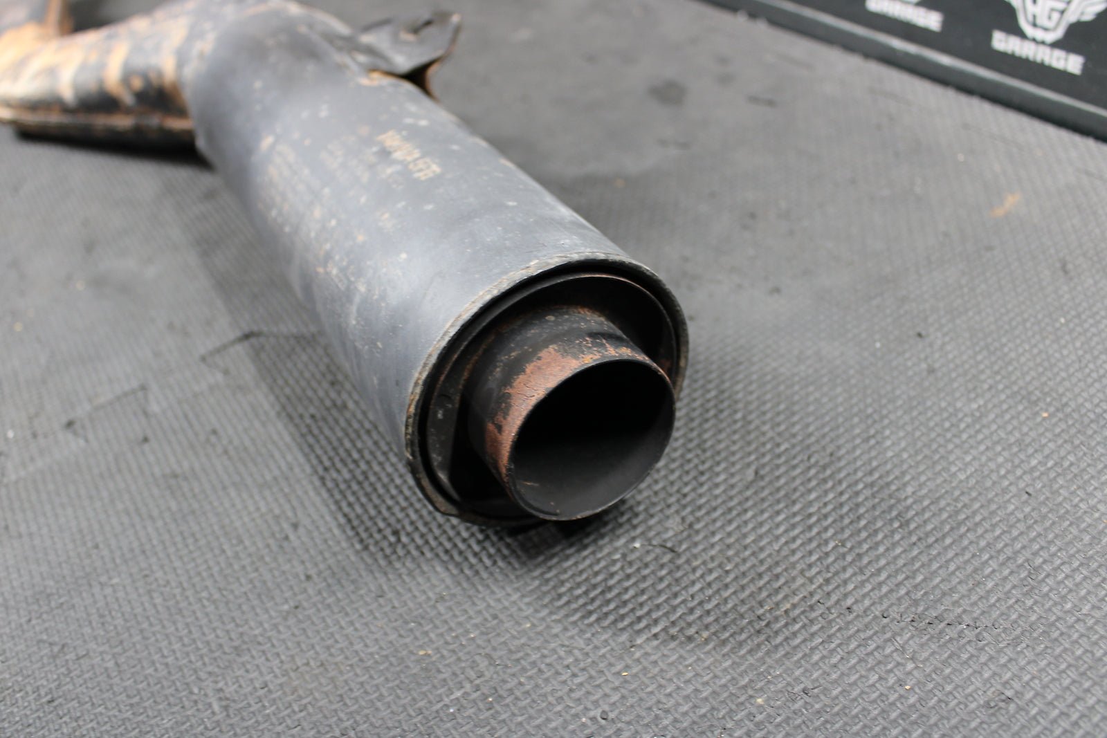 2001 YAMAHA TTR225 OEM MUFFLER EXHAUST SILENCER SLIP ON PIPE 5FG - 14711 - 00 - 00 - hggarage