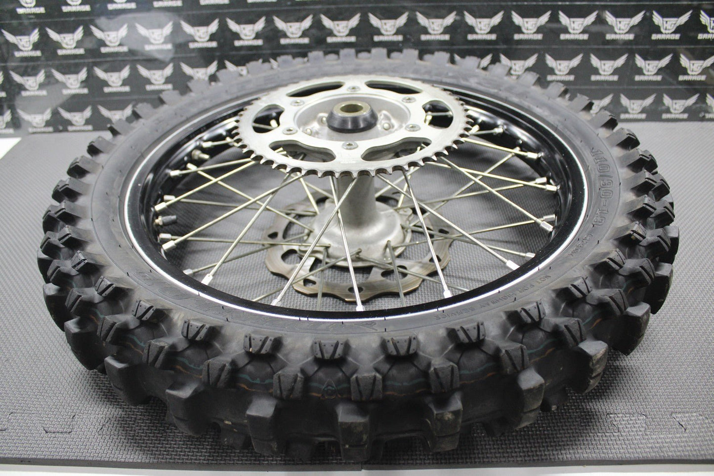2019 2020 SUZUKI RMZ250 OEM DID REAR BACK WHEEL RIM HUB TIRE 19 x 1.85 GOOD! - hggarage
