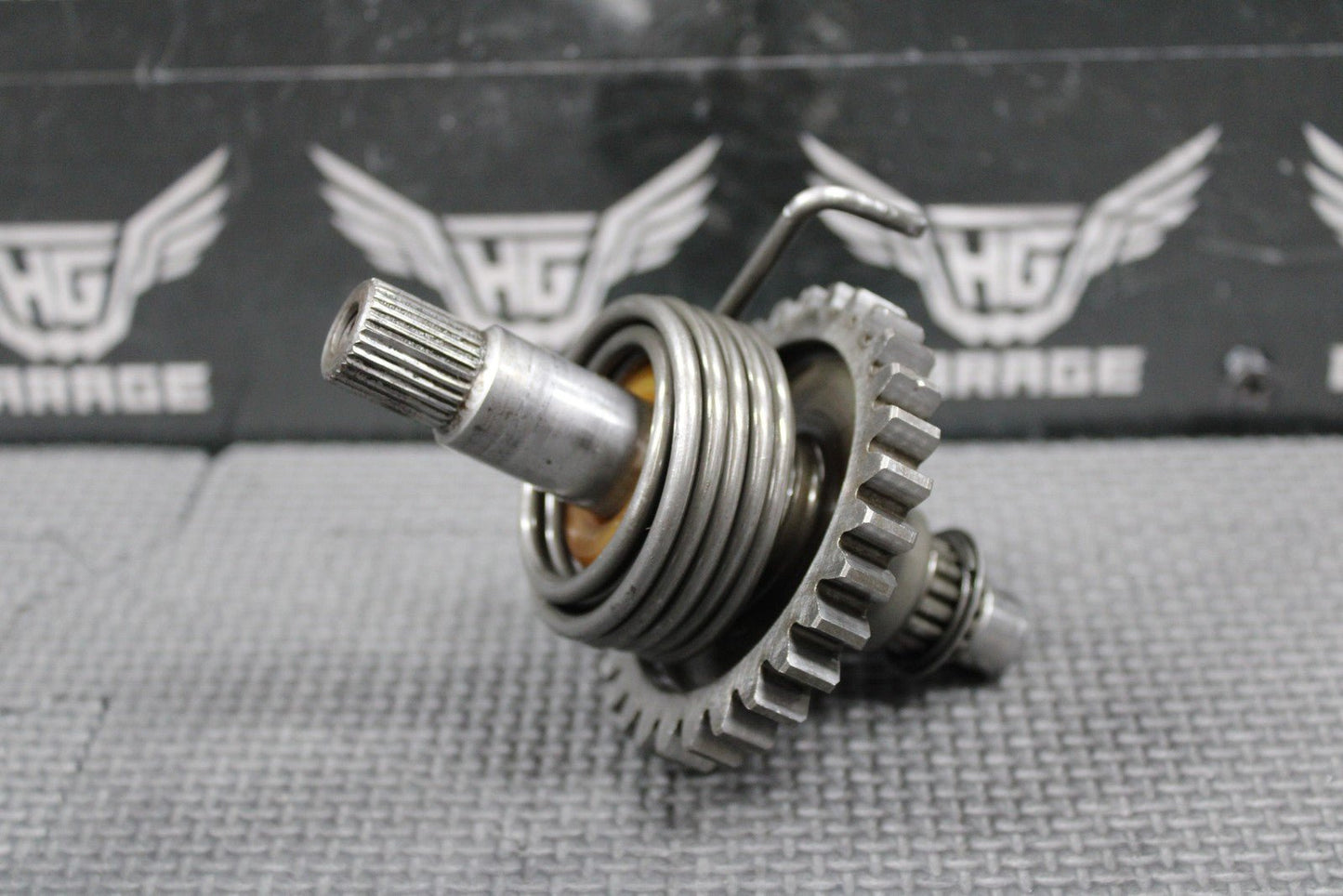 1996 KAWASAKI KX125 OEM KICKSTART KICK START SHAFT STARTER SPUR GEAR 13066 - 1101 - hggarage