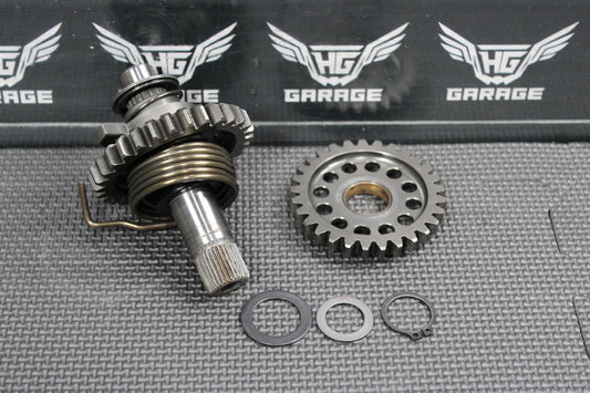 2002 YAMAHA YZ426F OEM KICKSTART KICK START SHAFT W IDLER GEAR