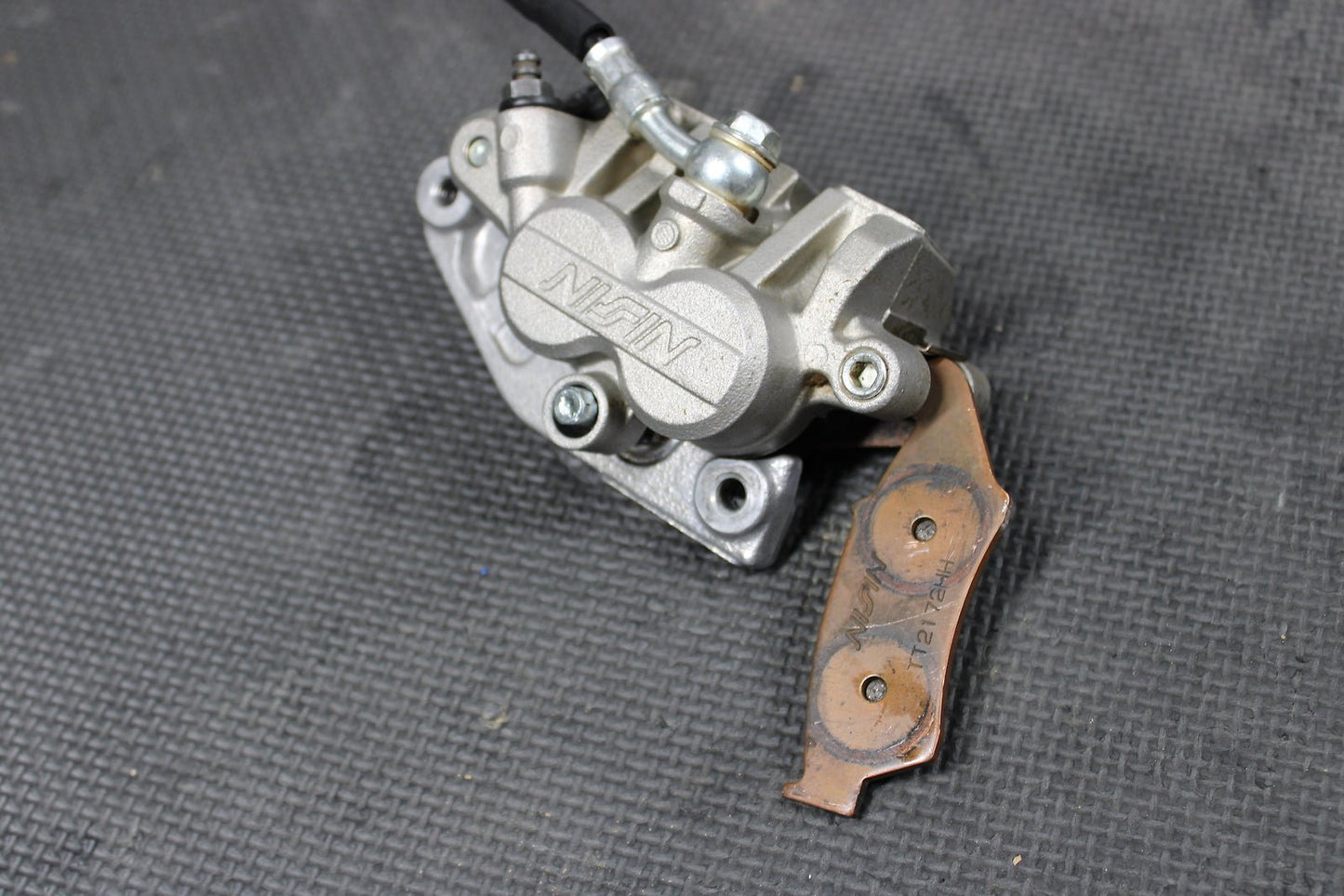 2012 KAWASAKI KX250F OEM NISSIN FRONT BRAKE CALIPER MASTER CYLINDER ASSEMEMBLY - hggarage