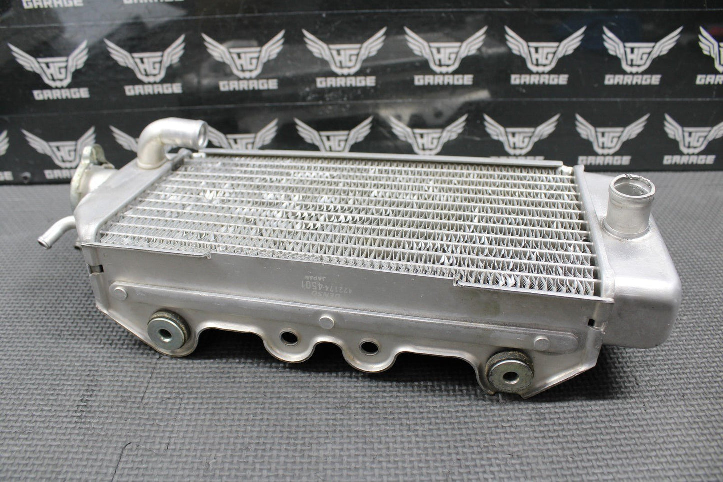 2014 KAWASAKI 10 - 16 KX250F OEM RIGHT FILL SIDE RADIATOR RADIATORS 39061 - 0168 - hggarage