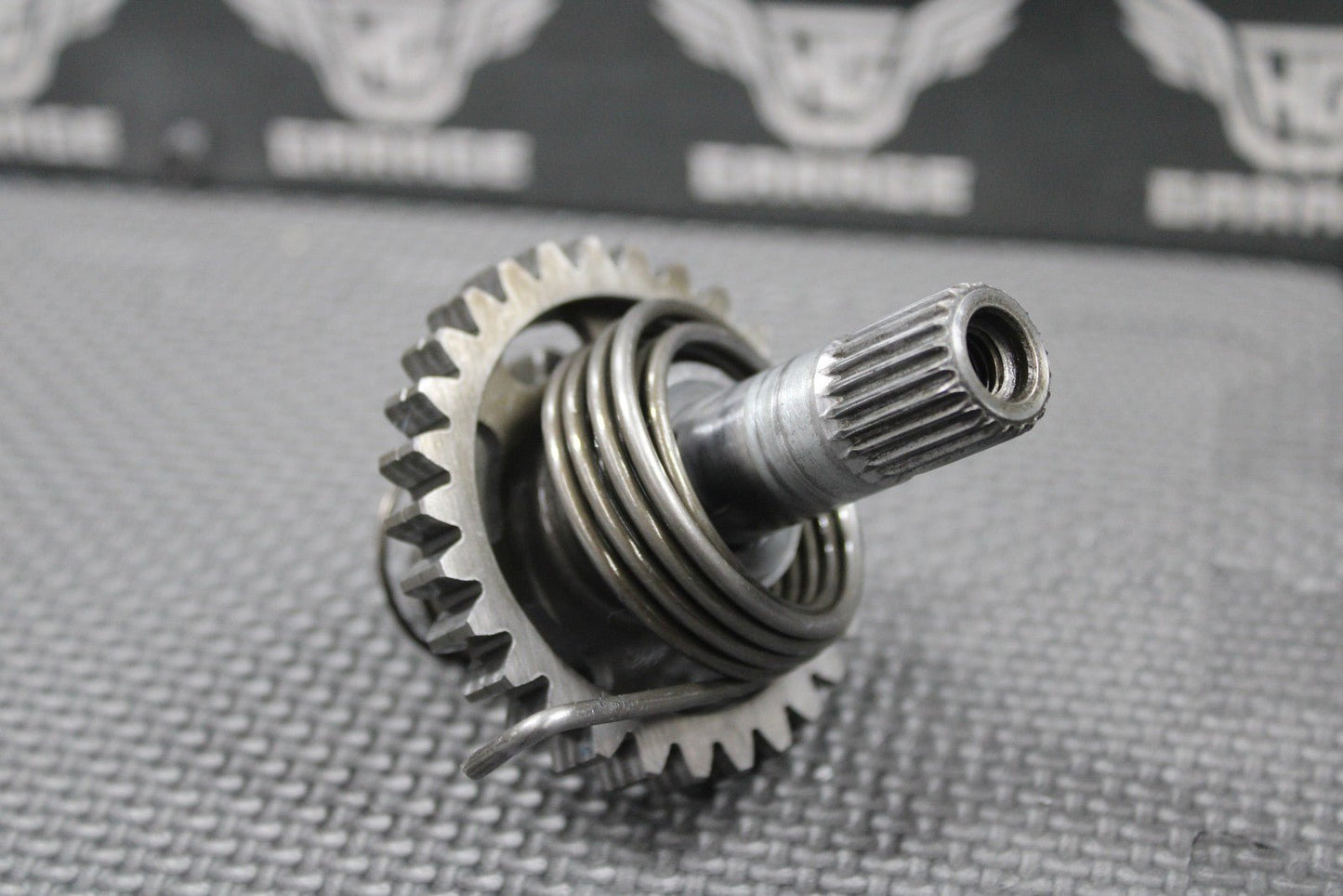 2000 HONDA CR125R OEM KICKSTART KICK START SHAFT W IDLER GEAR BOLT 28210 - KS6 - 700 - hggarage