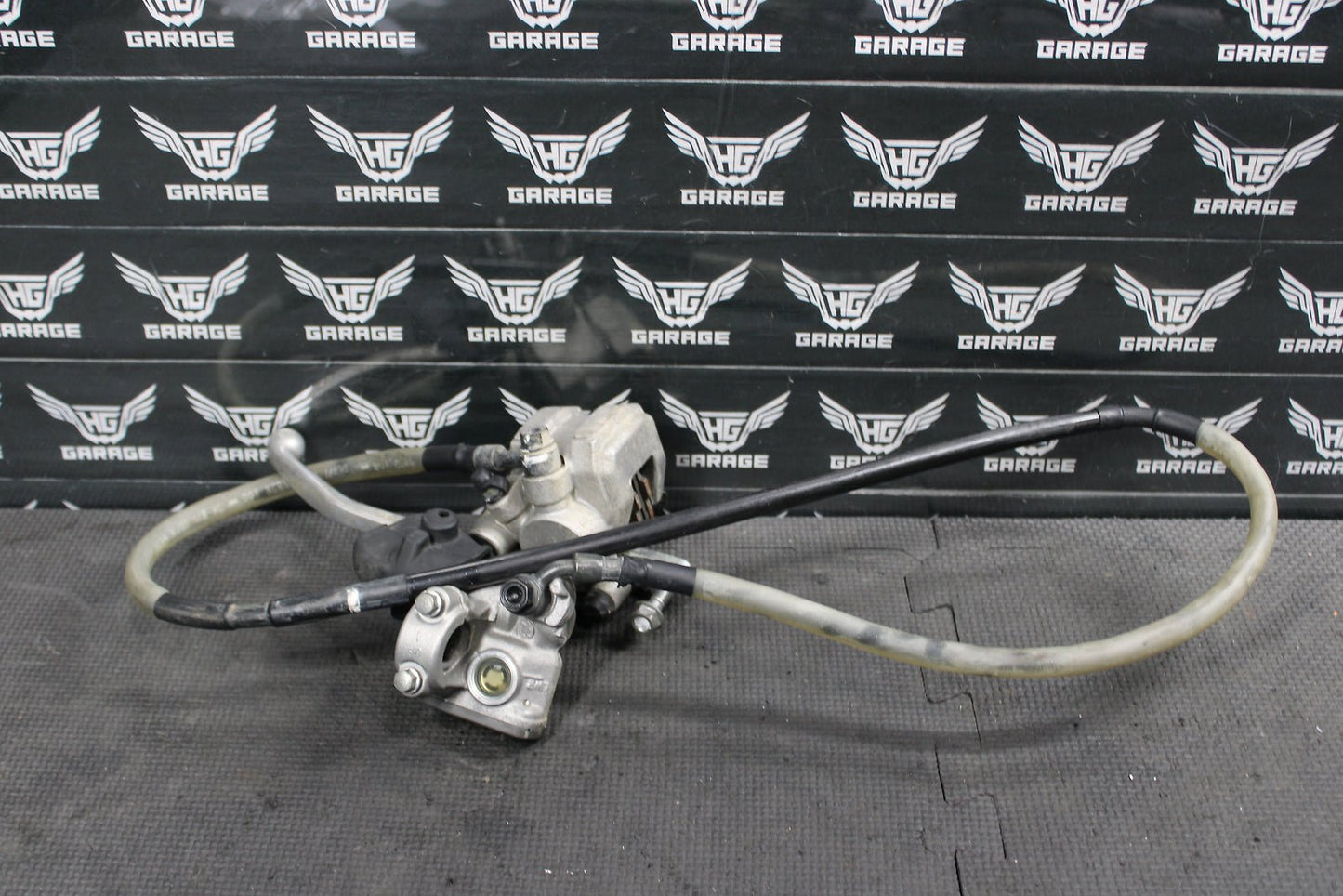 2008 HONDA CRF150RB EXPERT OEM NISSIN FRONT BRAKE CALIPER MASTER CYLINDER LEVER - hggarage
