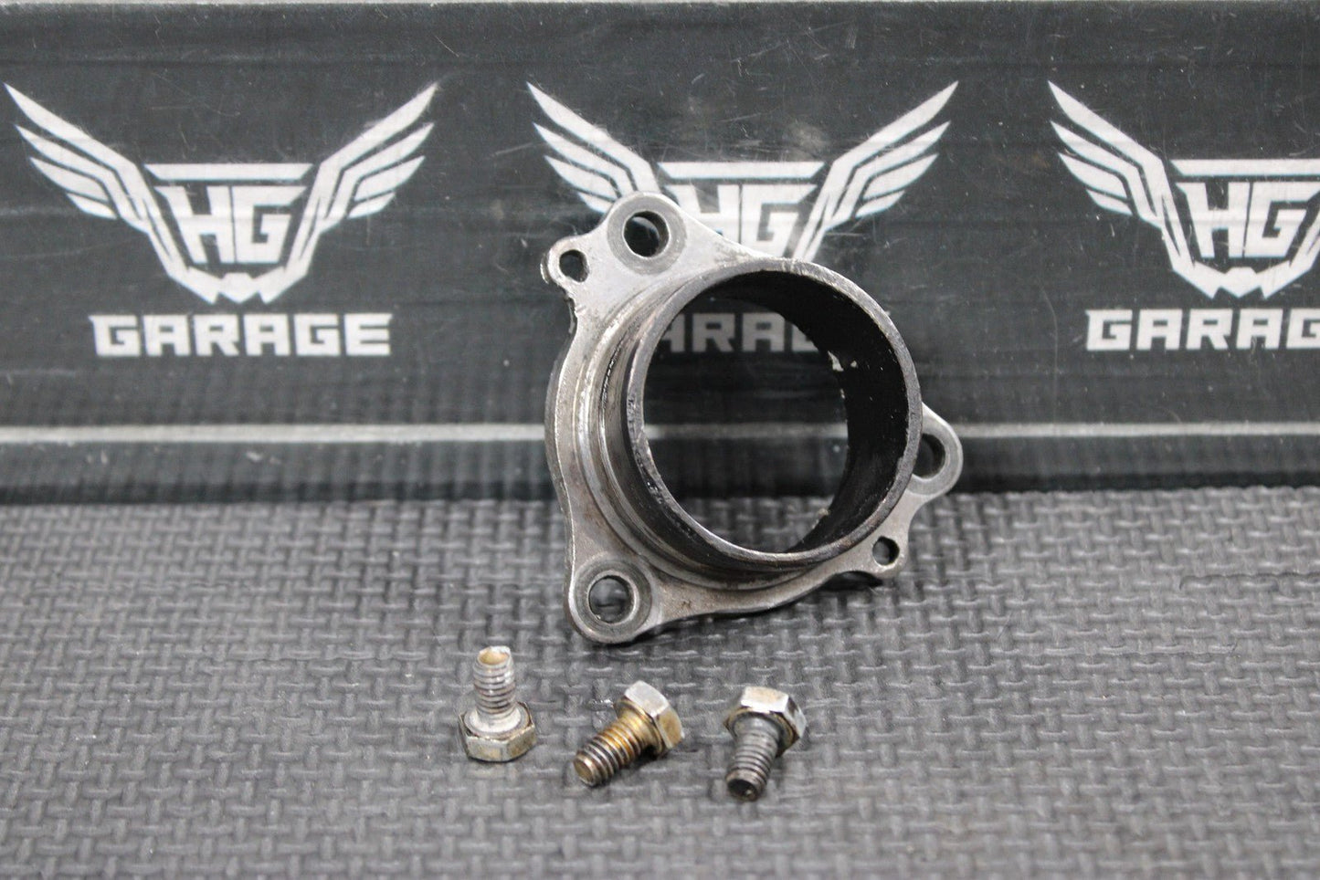1998 HONDA 90 - 99 CR125R OEM EXHAUST PIPE CHAMBER HEADER JOINT 18352 - KZ4 - 700 - hggarage