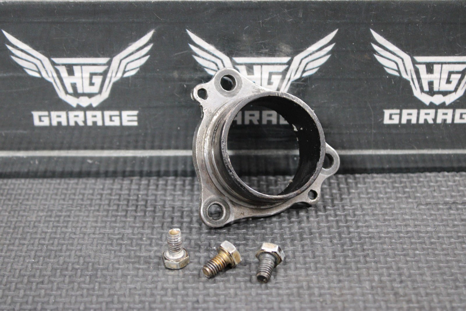 1998 HONDA 90 - 99 CR125R OEM EXHAUST PIPE CHAMBER HEADER JOINT 18352 - KZ4 - 700 - hggarage