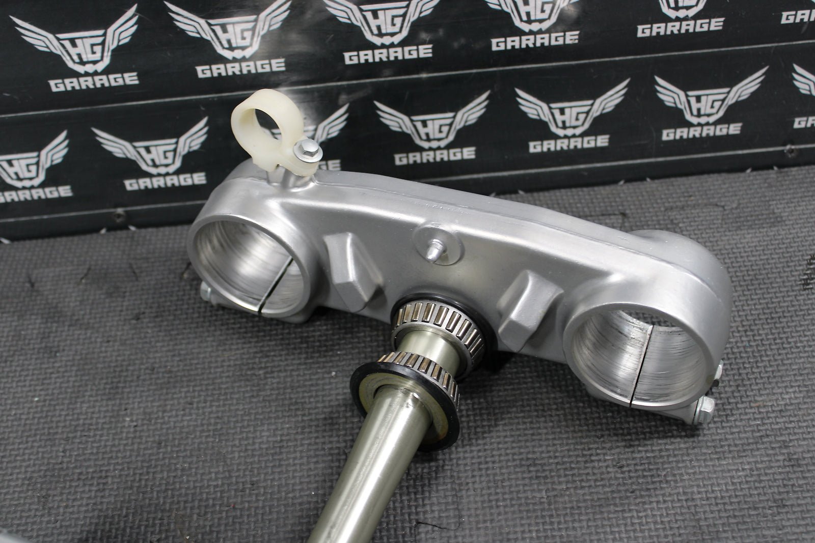 2000 HONDA CR125R OEM FRONT FORKS LOWER UPPER TRIPLE TREE STEM CLAMP - hggarage