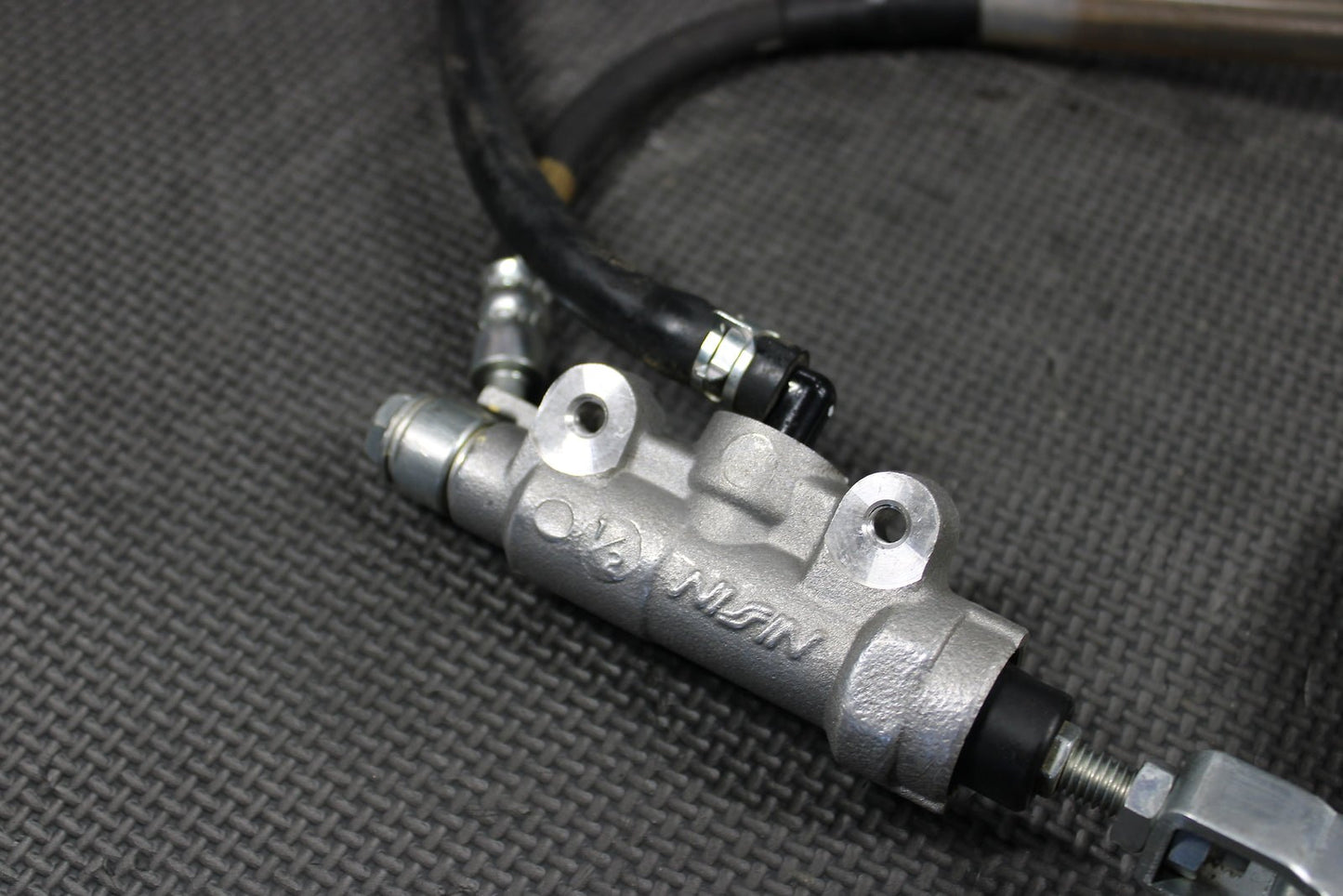 2020 KAWASAKI KX100 BIGWHEEL OEM NISSIN REAR BACK BRAKE CALIPER MASTER CYLINDER - hggarage