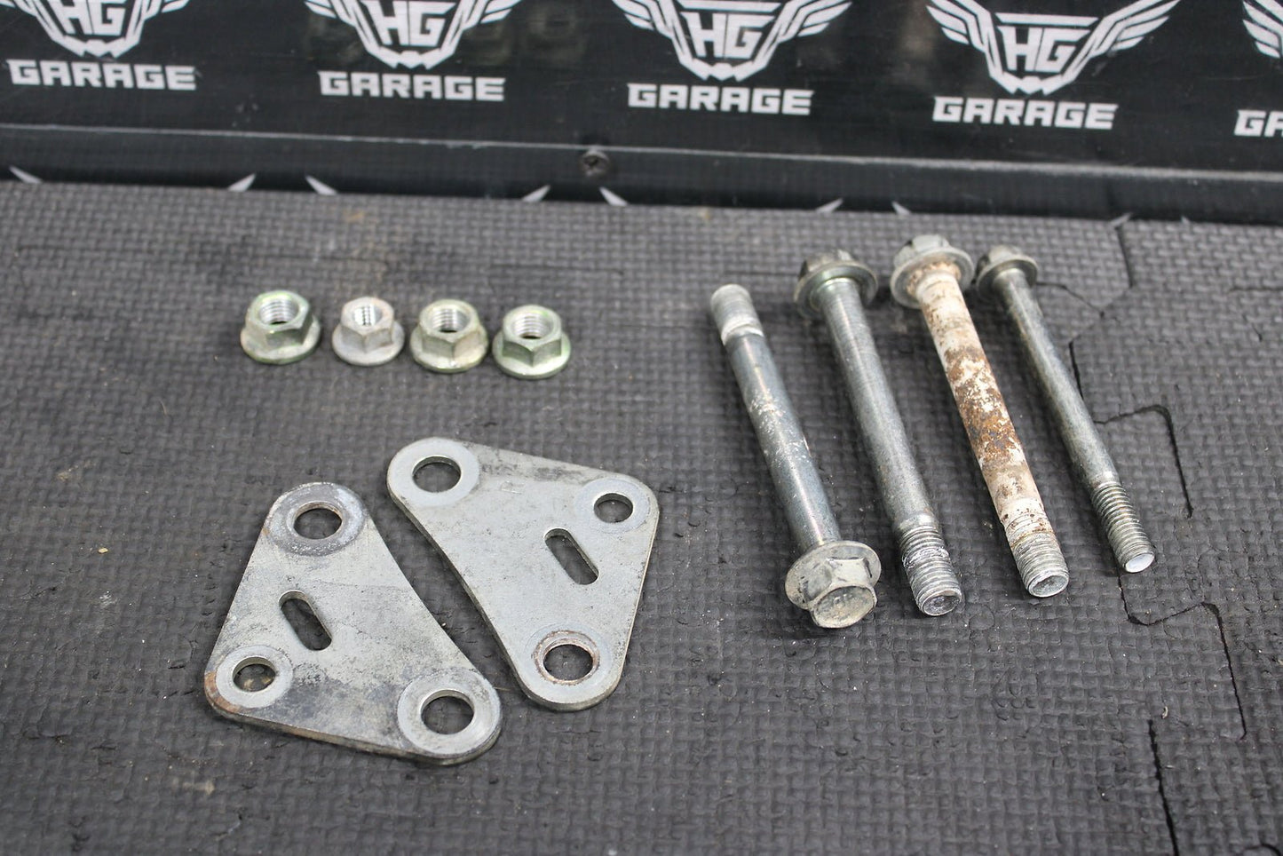 2008 HONDA CRF150R CRF150RB OEM ENGINE MOTOR MOUNT STAY BRACKETS ASSEMBLY - hggarage
