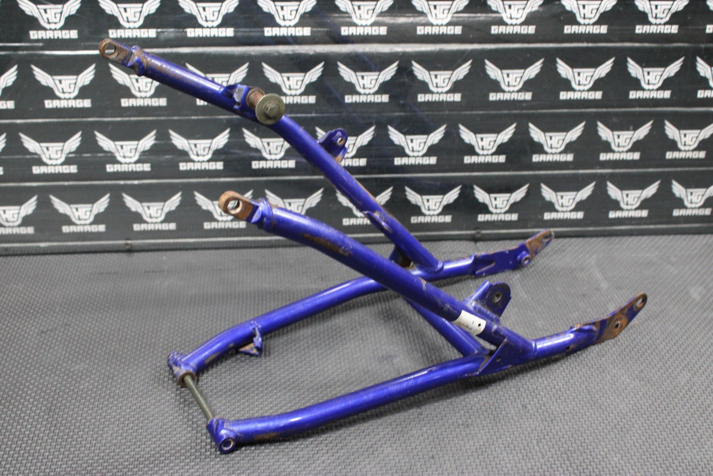 2007 02 - 07 YAMAHA YZ85 OEM REAR BACK SUB FRAME SUBFRAME SUPPORT 5PA - 21190 - 00 - P0 - hggarage