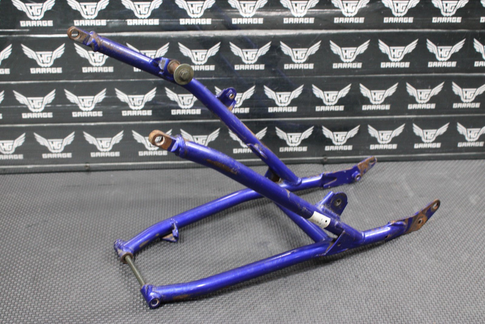 2007 02 - 07 YAMAHA YZ85 OEM REAR BACK SUB FRAME SUBFRAME SUPPORT 5PA - 21190 - 00 - P0 - hggarage