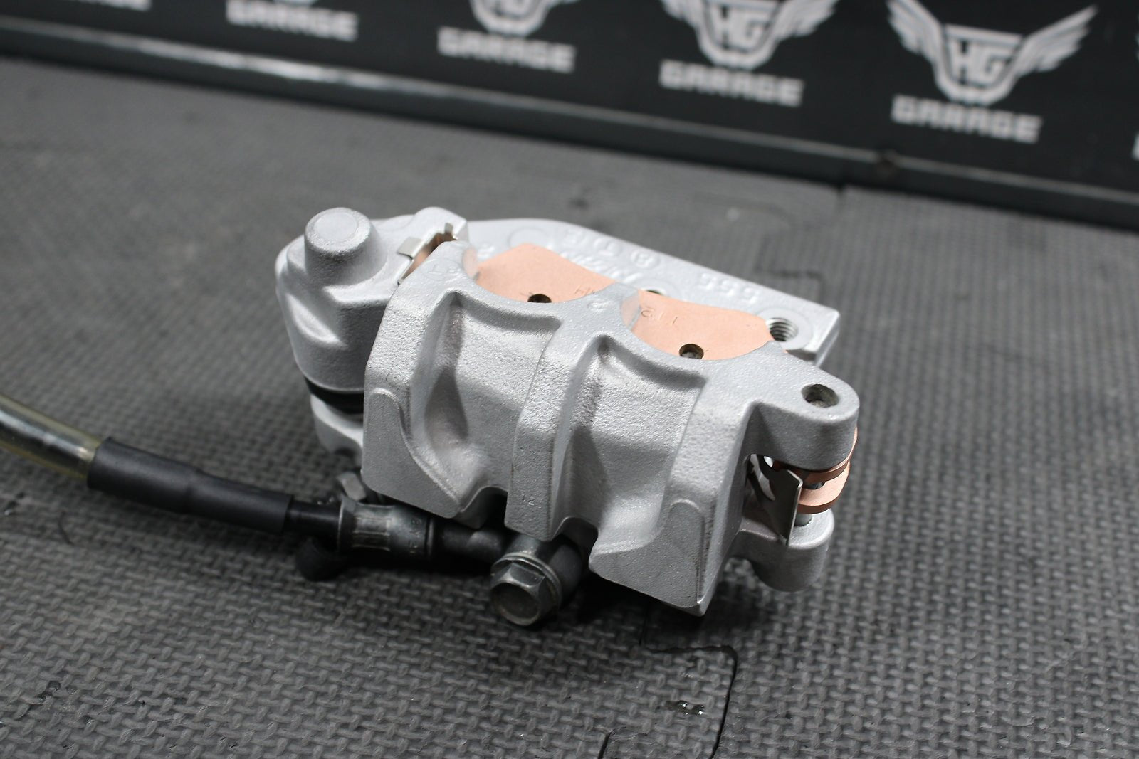 2009 Kawasaki KX250F OEM Nissin Front Brake Caliper Master Cylinder Complete - hggarage