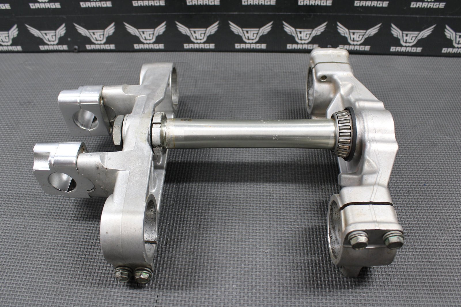 1997 SUZUKI 97 - 98 RM125 RM250 OEM FRONT FORKS LOWER UPPER TRIPLE TREE STEM CLAMP - hggarage