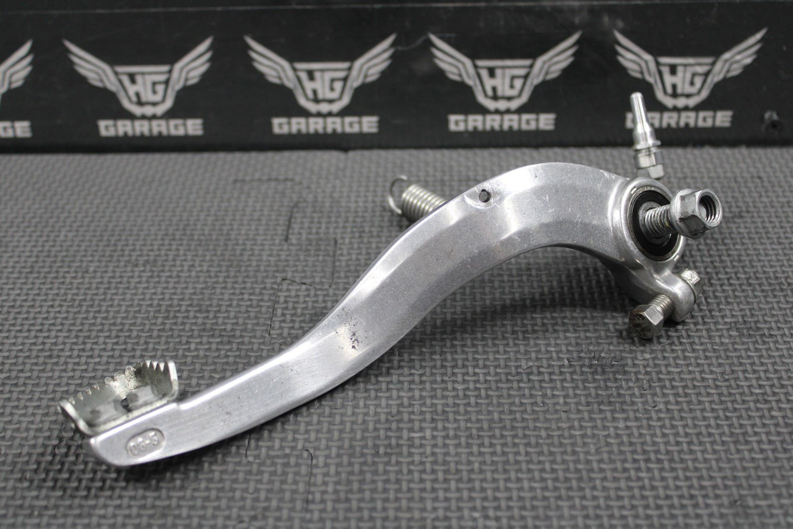 2007 KTM 04 - 07 450 560 SMR OEM RIGHT REAR BRAKE FOOT PEDAL LEVER 54813050044 - hggarage