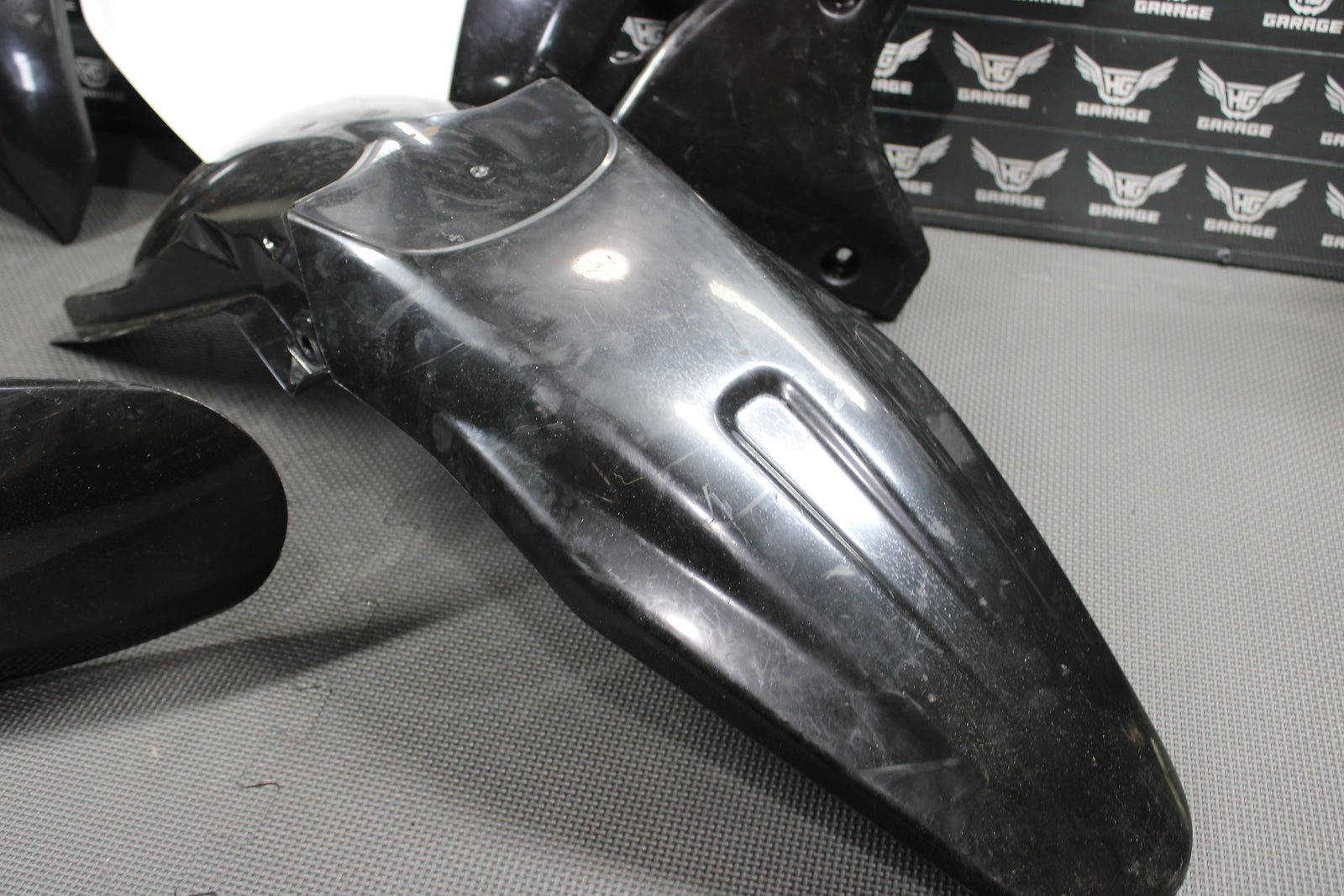 2006 Kawasaki KX450F Aftermarket UFO Plastics Body Kit Fenders Fairings Cowls - hggarage