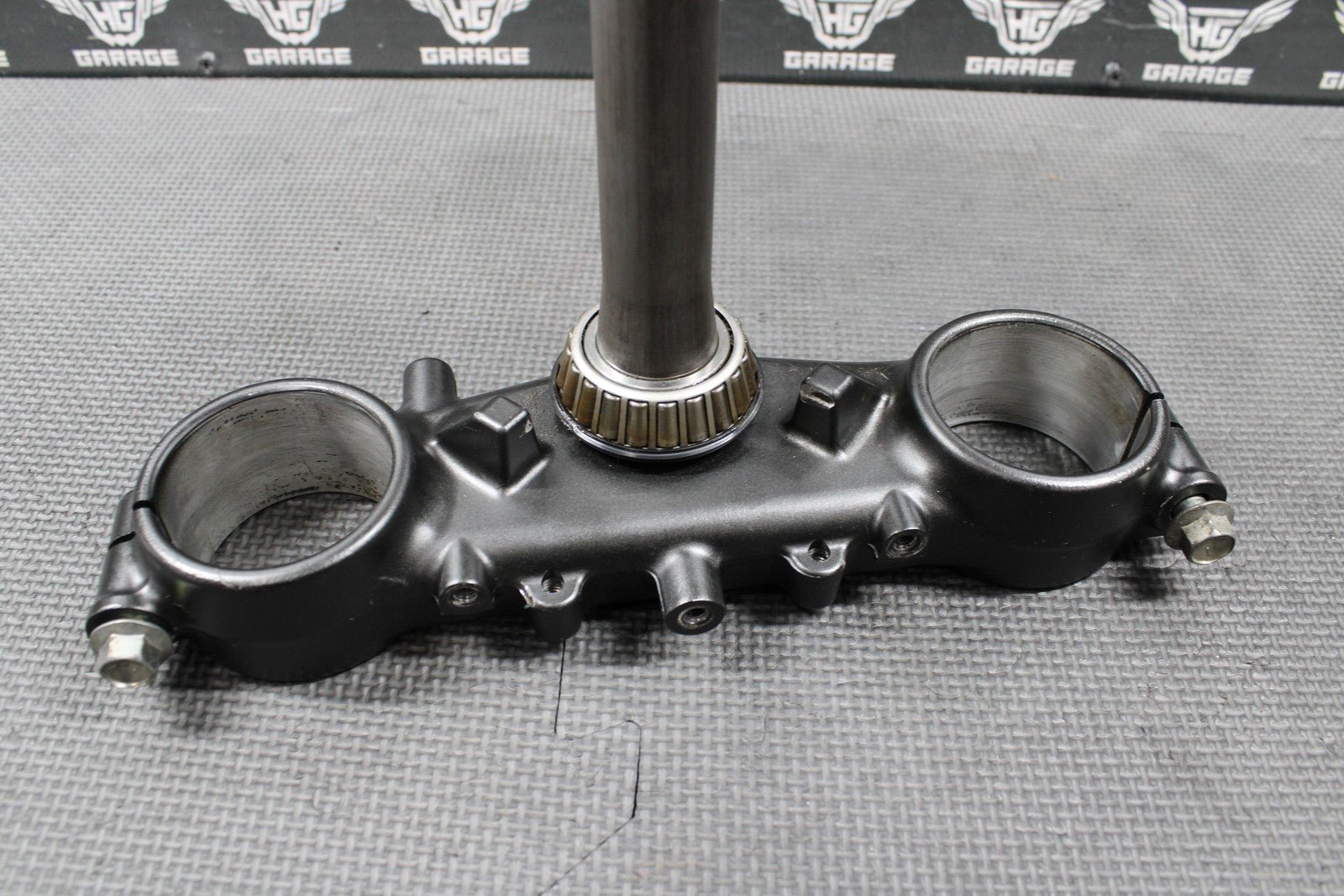 2009 KAWASAKI 09 - 20 KLX250 KLX250SF OEM FRONT FORKS TRIPLE TREE BAR CLAMP STEM - hggarage