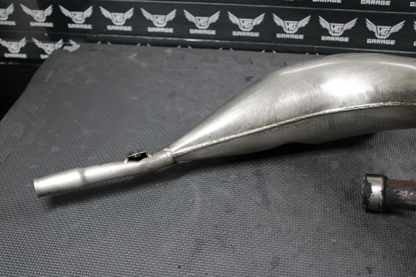 1999 HONDA CR80R CR80RB FMF FATTY OEM EXHAUST PIPE CHAMBER HEADER