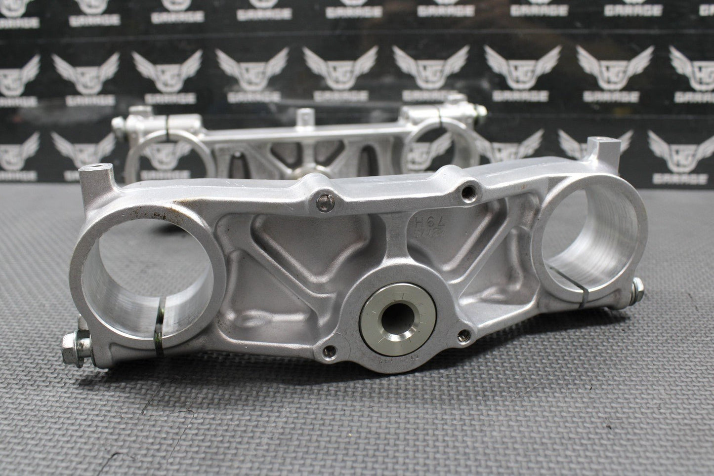 1998 SUZUKI 97 - 98 RM125 RM250 OEM FRONT FORKS LOWER UPPER TRIPLE TREE STEM CLAMP - hggarage