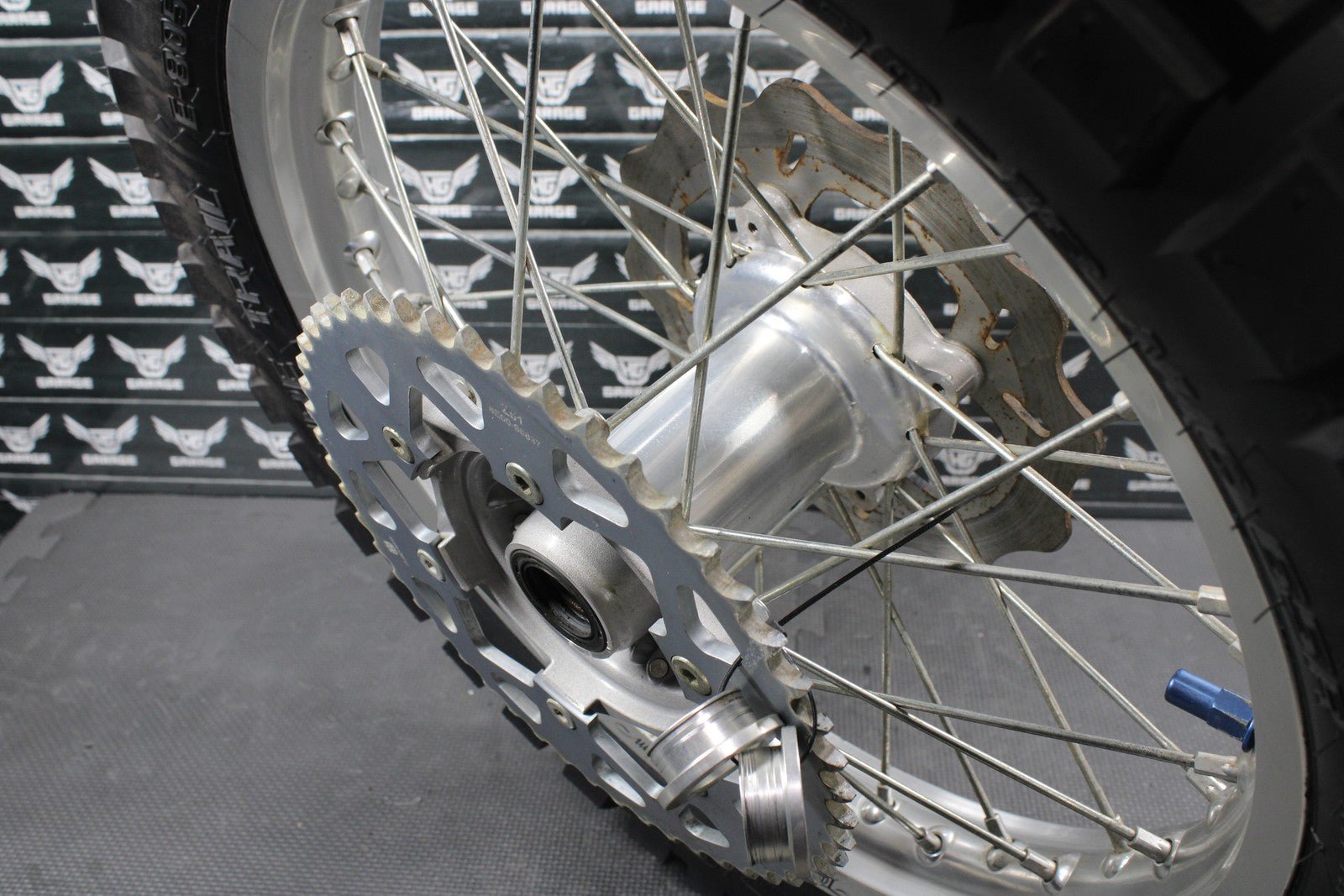 2013 HUSQVARNA TE511 OEM EXCEL FRONT BACK REAR WHEEL SET PAIR WHEELS RIMS HUBS - hggarage