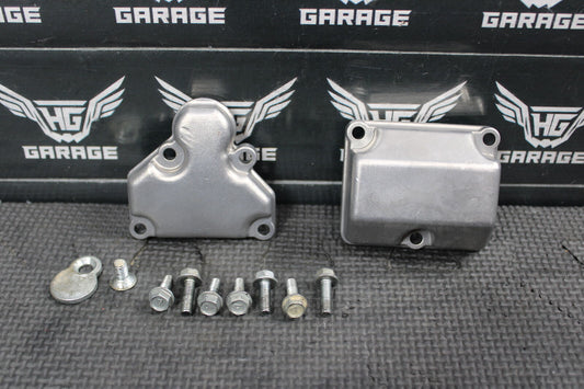 2003 KAWASAKI KX250 OEM ENGINE POWER VALVE COVERS