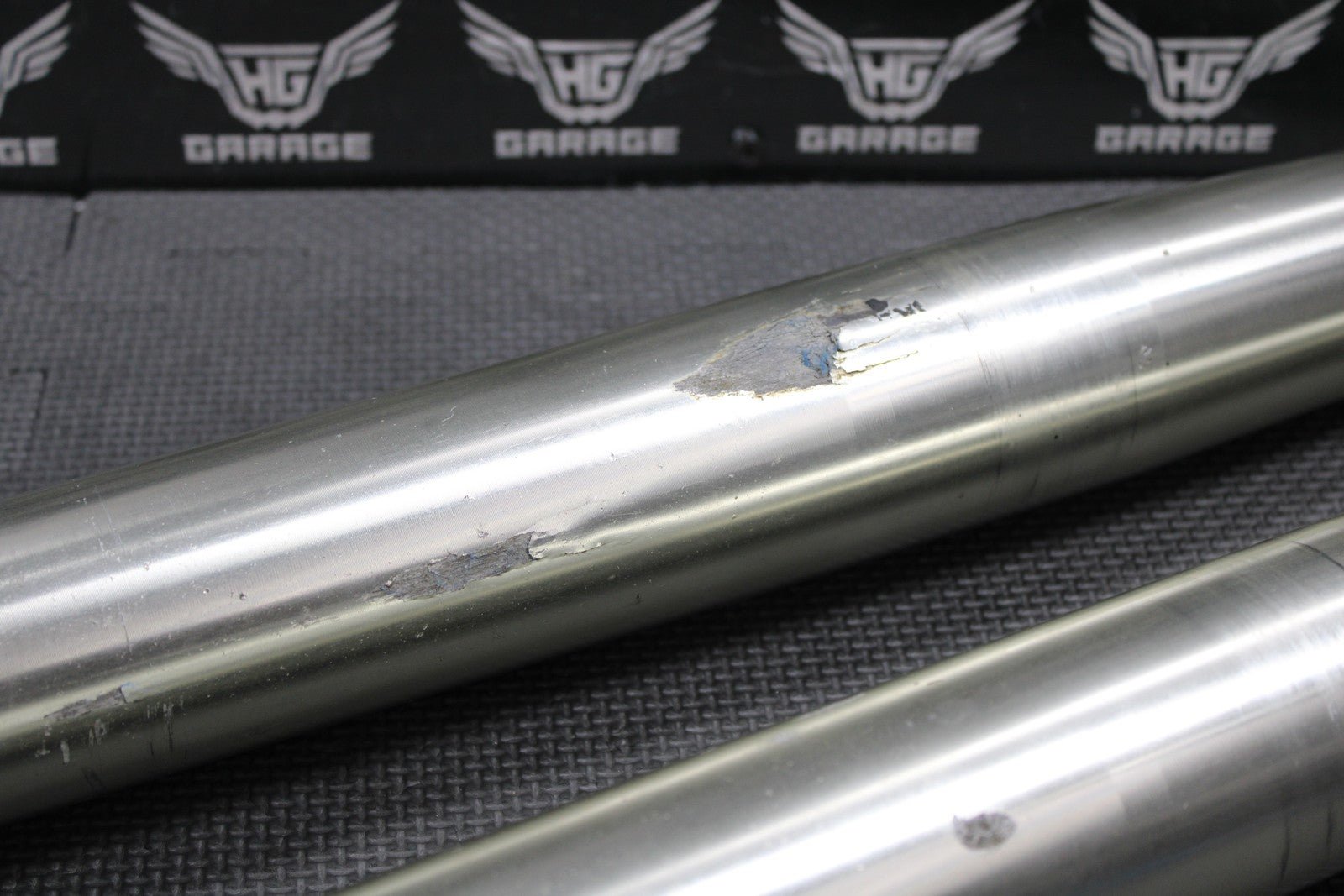 1996 KAWASAKI KX125 OEM RIGHT LEFT FRONT SUSPENSION FORKS SHOCKS PARTS / REPAIR - hggarage
