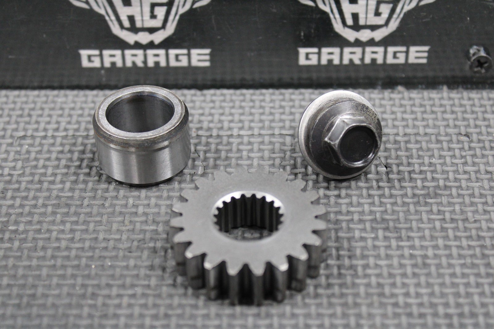 1988 87 - 07 HONDA CR125R OEM CRANKSHAFT PRIMARY MAIN DRIVE GEAR & COLLAR - hggarage