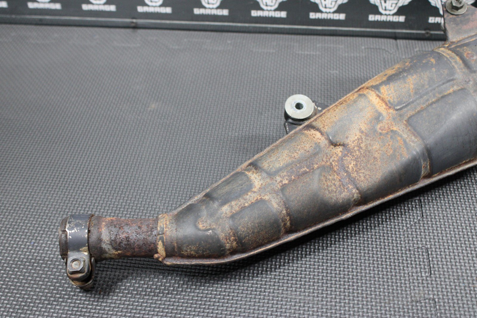 2005 SUZUKI 01 - 05 DR200SE OEM MUFFLER EXHAUST SILENCER SLIP ON PIPE W BAFFLE - hggarage