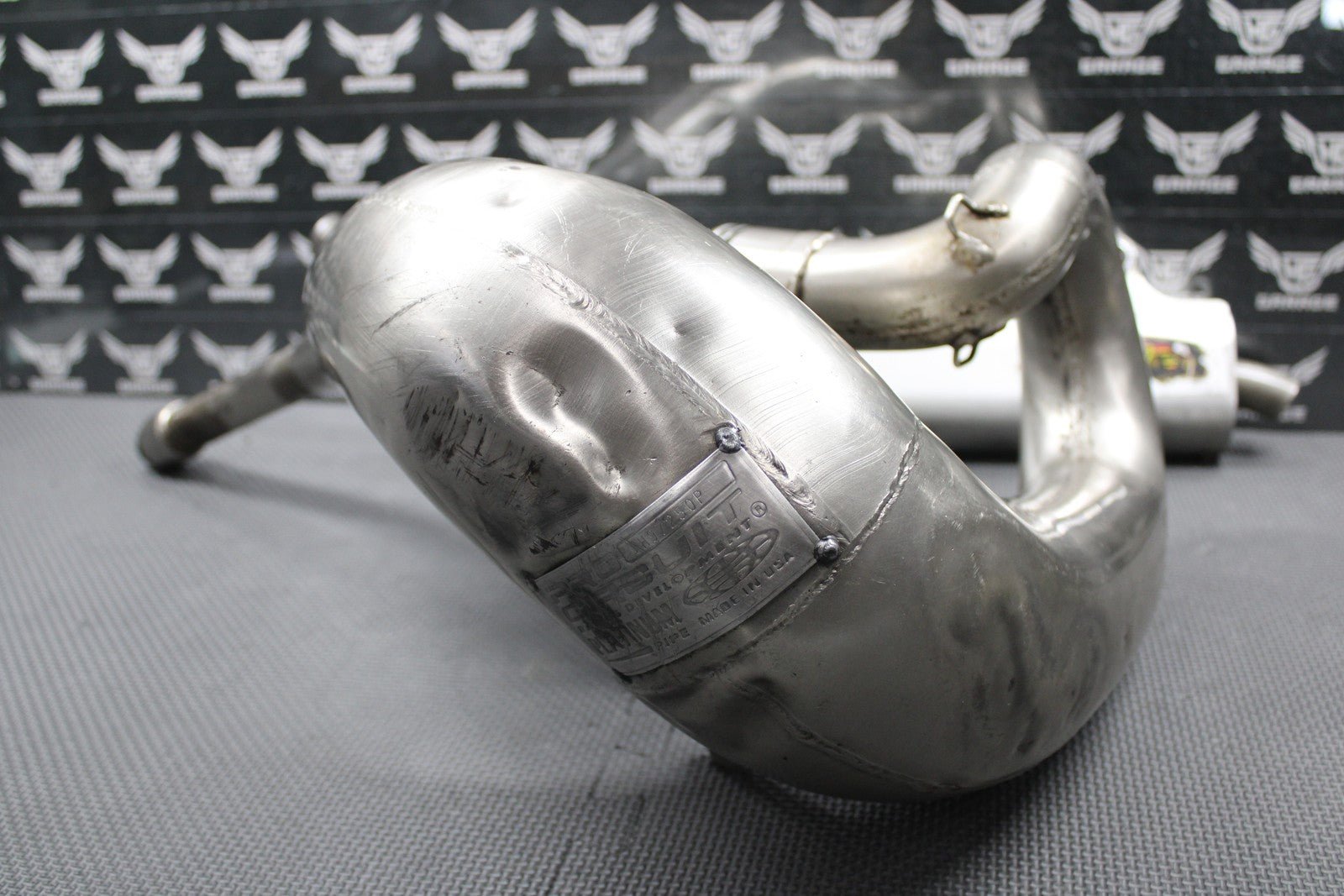 1997 HONDA 97 - 98 CR250R PRO CIRCUIT EXHAUST PIPE CHAMBER HEADER FMF MUFFLER - hggarage