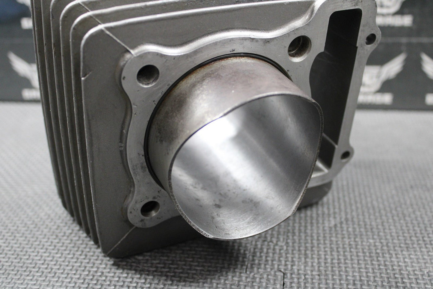 1989 HONDA XR250R OEM CYLINDER BORE JUG TOP END BIG BORE 77MM 12100 - KCE - 670 GOOD - hggarage