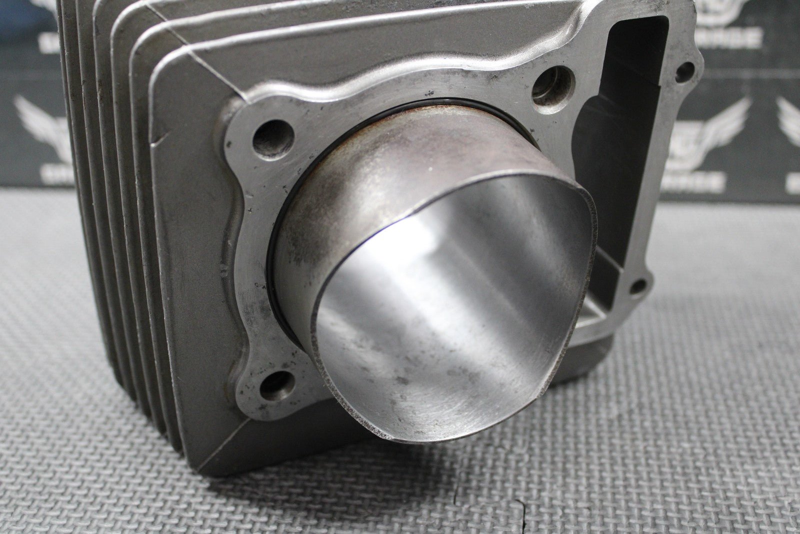 1989 HONDA XR250R OEM CYLINDER BORE JUG TOP END BIG BORE 77MM 12100 - KCE - 670 GOOD - hggarage